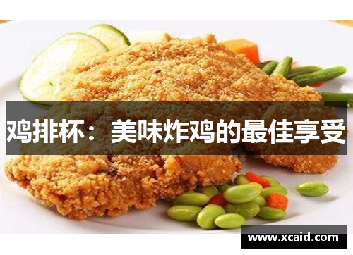 鸡排杯：美味炸鸡的最佳享受